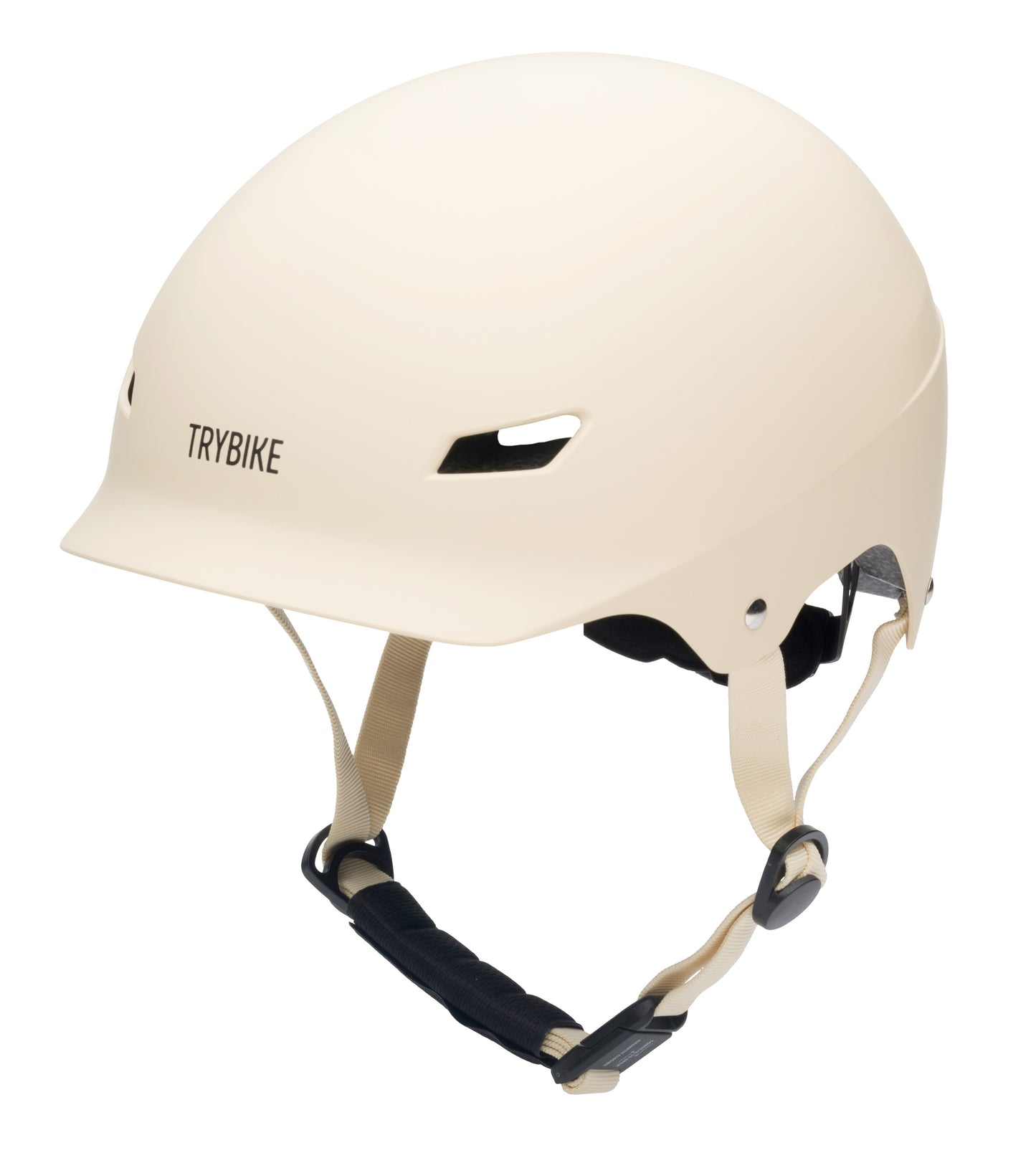 Casque enfant Trybike taille S/M Crème