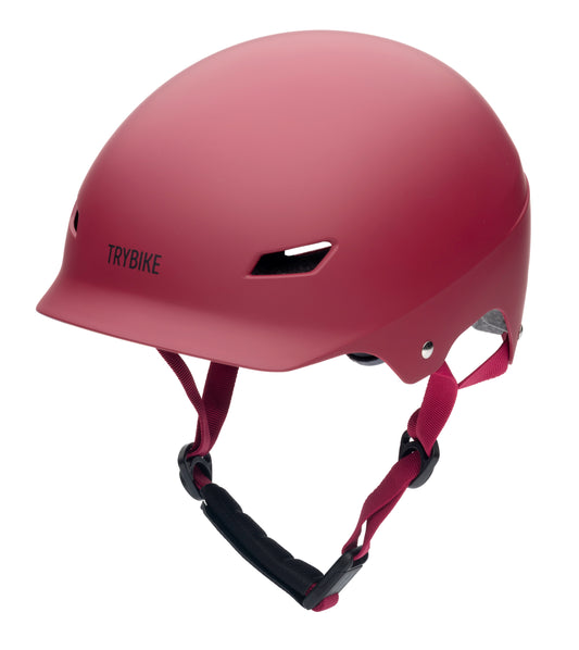 Casque enfant Trybike taille S/M Rouge