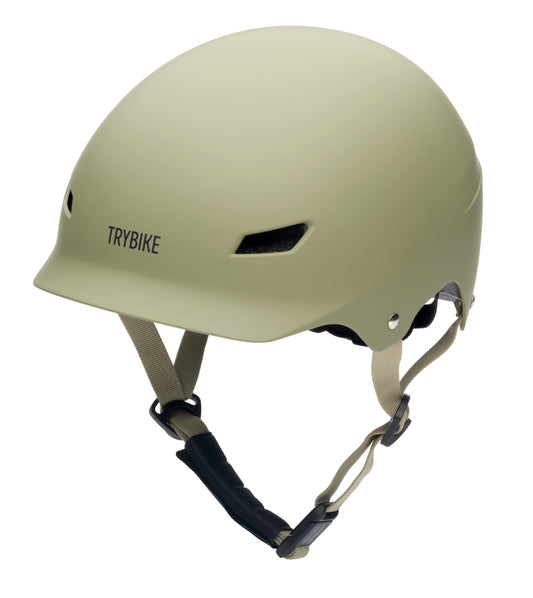 Casque enfant Trybike taille S/M Vert
