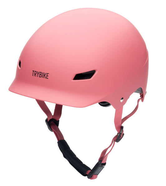 Casque enfant Trybike taille S/M Rose