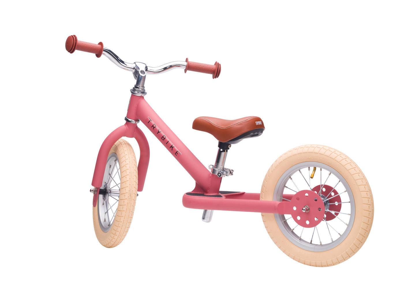 Trybike Draisienne évolutive 2 en 1 enfant 1-6 ans – rose