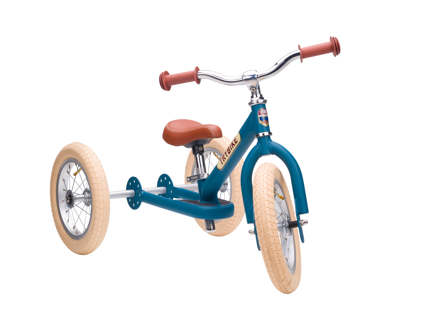 Trybike Draisienne évolutive 2 en 1 enfant 1-6 ans – Version tricycle 3 roues – Bleu