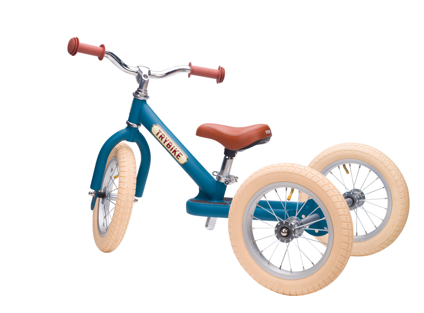 Trybike Draisienne évolutive 2 en 1 enfant 1-6 ans – Version tricycle 3 roues – Bleu