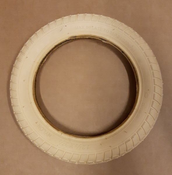 pneu vintage beige - TRYBIKE